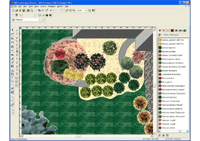 Programas gratuitos de diseño de paisajes por computadora.